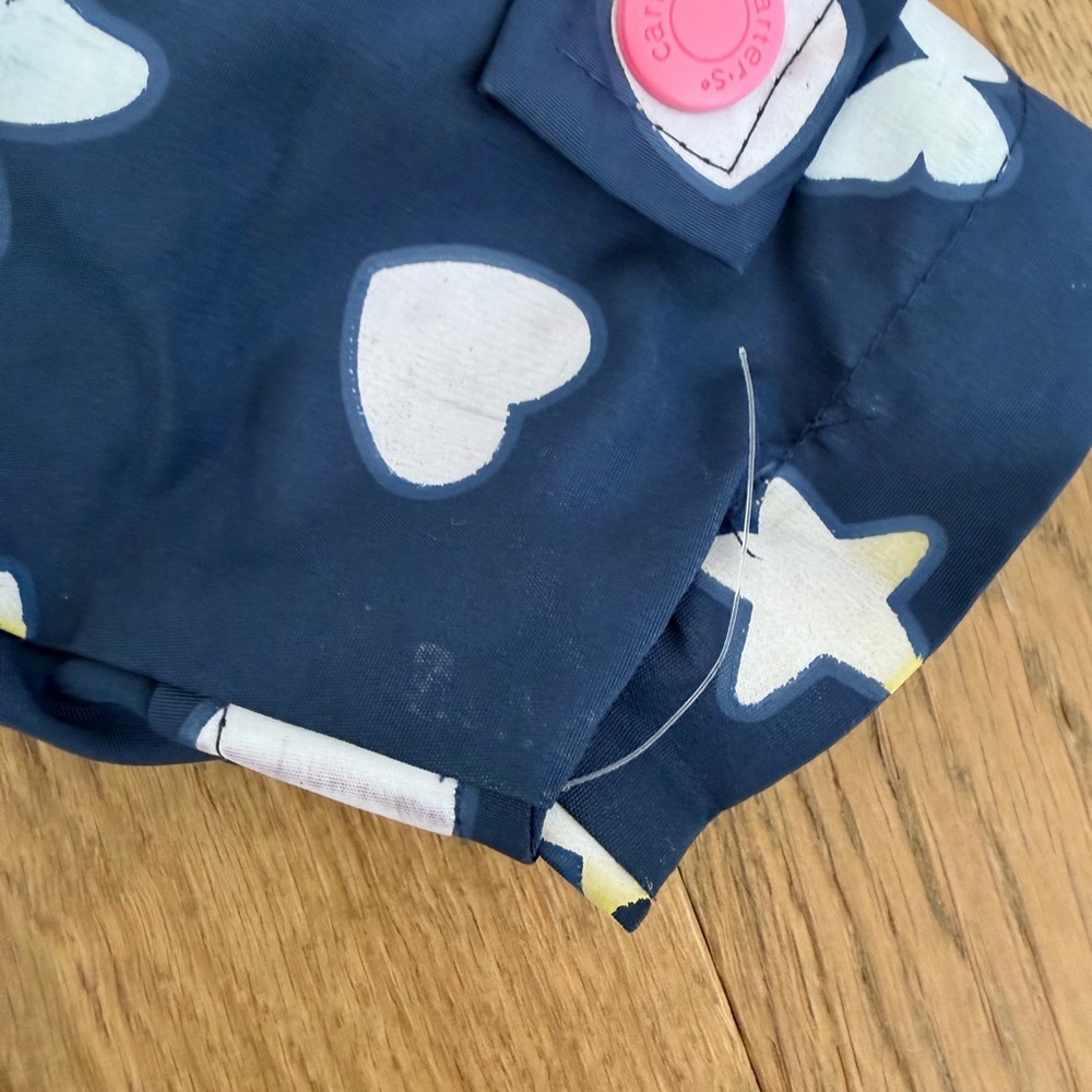 🌧️✨ Carter’s Girls Rain Jacket – Size 6 – Color-Changing Print! ✨🌧️ - Picture 7 of 9